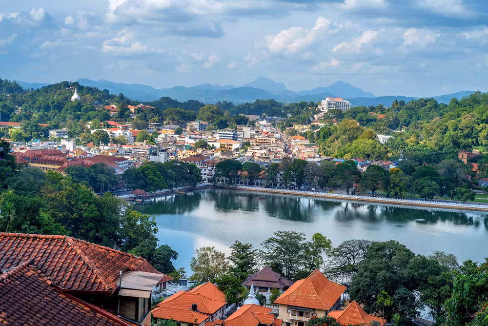 Kandy in Sri Lanka.